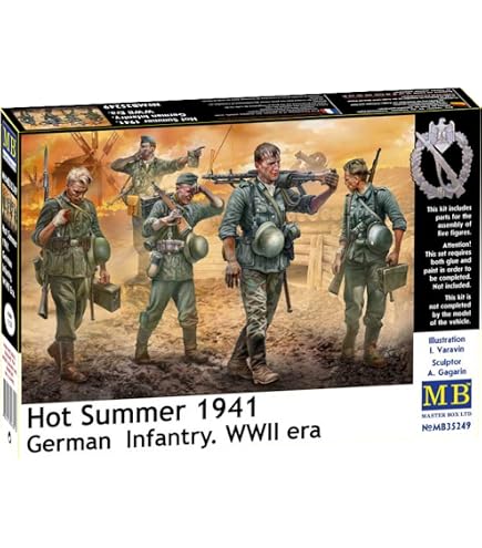 Amazon | マスターボックス 1/35 ドイツ国防軍 歩兵 東部戦線1 1941